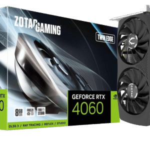 ZOTAC GAMING GeForce RTX 4060 8GB Twin Edge GDDR6 Graphics Card